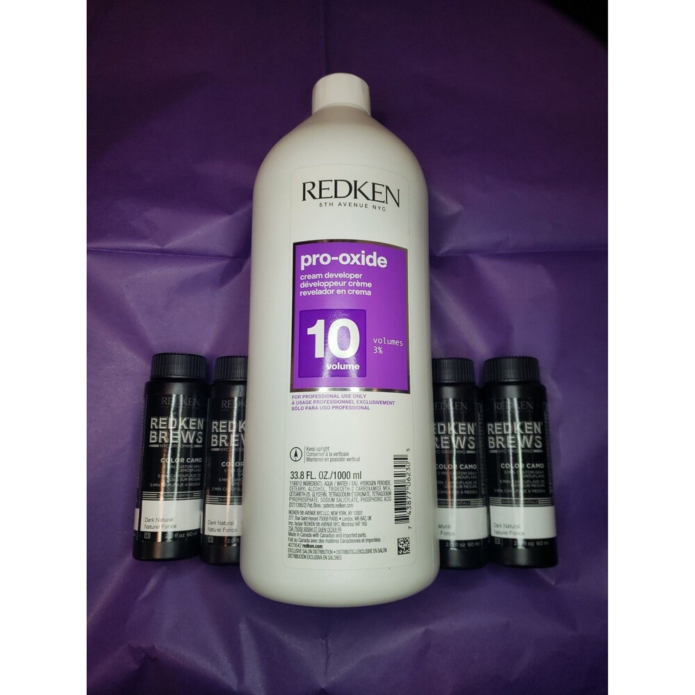 Redken Brews Camo Dark Natural Set. Authentic Salon Products!